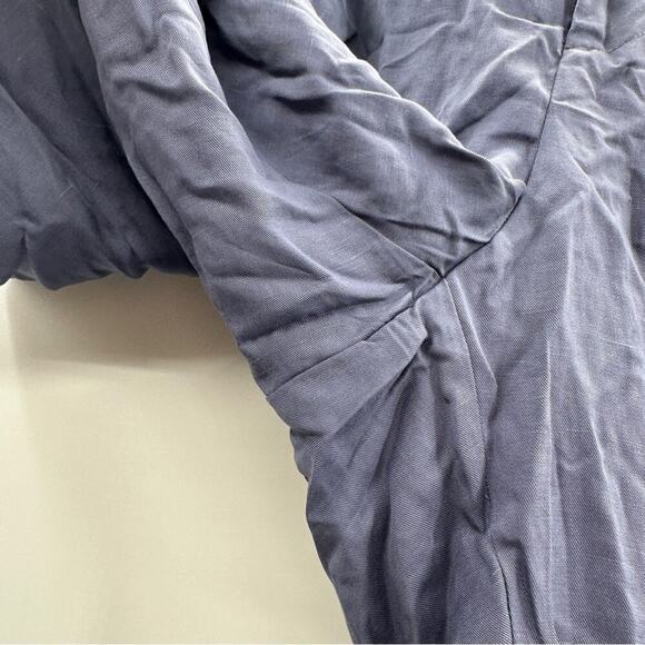 Torrid Slim Taper Stretch Linen Blend Mid Rise Cropped Pants Sz 18 Plus NEW - Picture 6 of 11